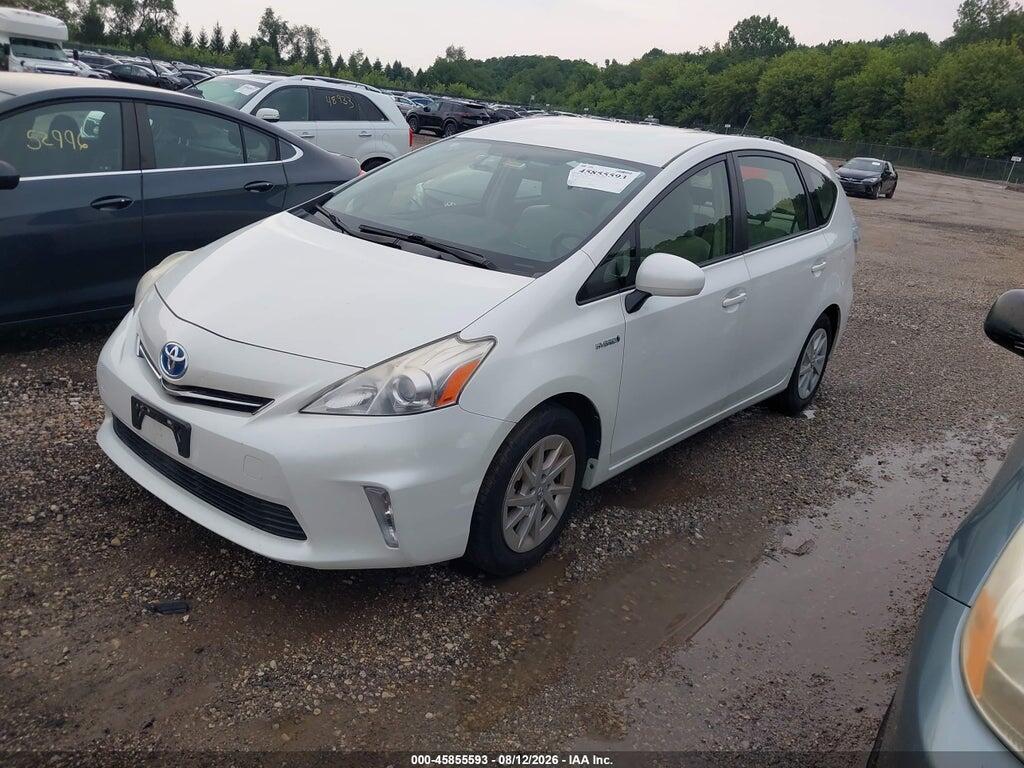 JTDZN3EU4EJ000123 2014 TOYOTA PRIUS V photo no. 2