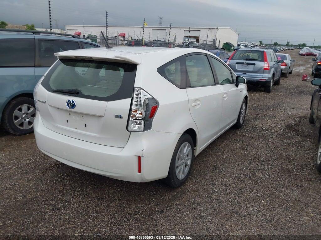 JTDZN3EU4EJ000123 2014 TOYOTA PRIUS V photo no. 4