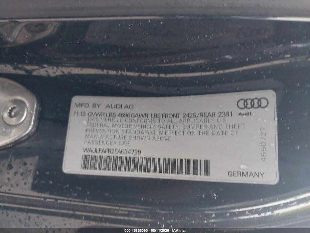 WAULFAFR2EA034799 2014 AUDI A5 photo no. 9