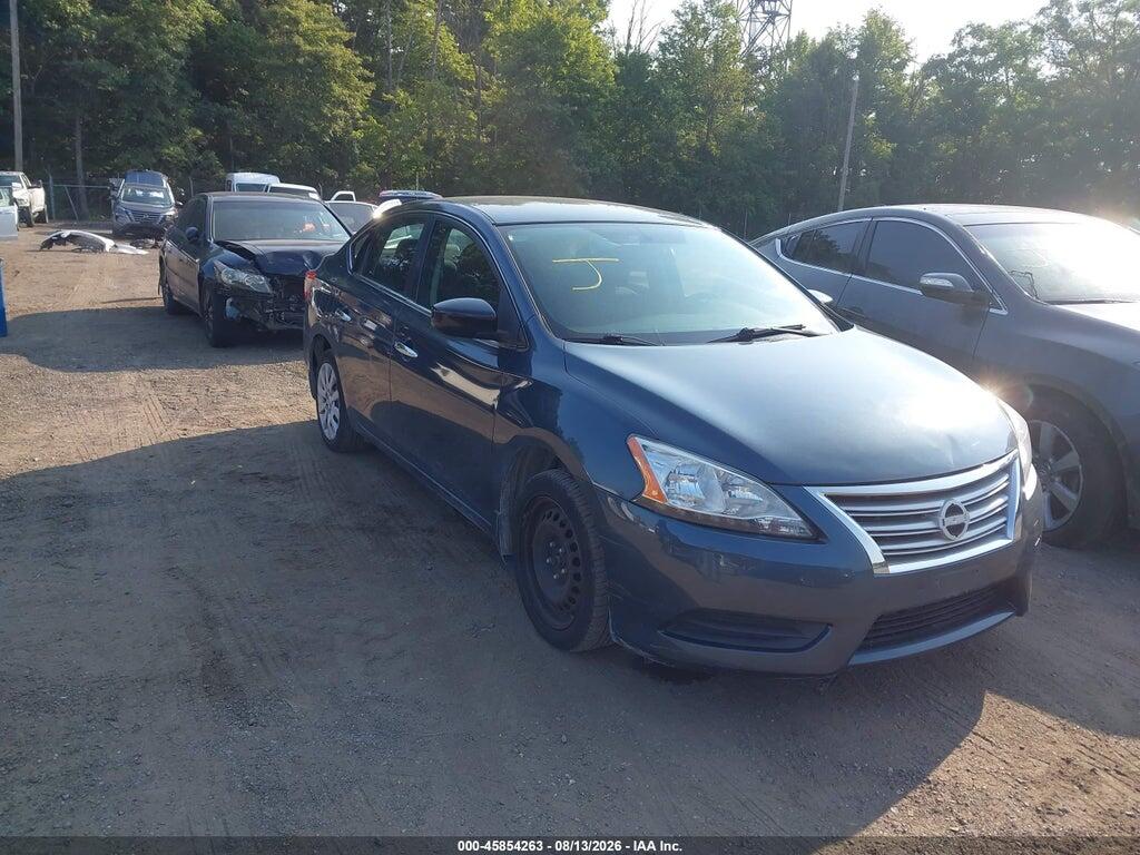 3N1AB7AP1EL669572 2014 NISSAN SENTRA photo no. 1