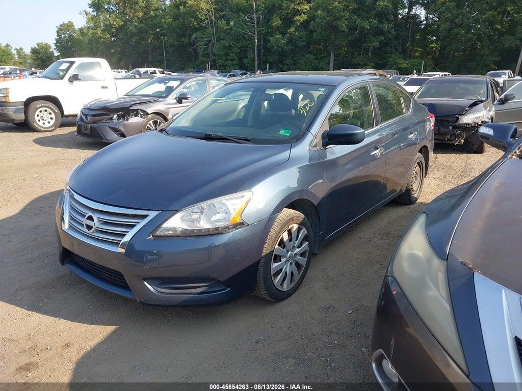 3N1AB7AP1EL669572 2014 NISSAN SENTRA photo no. 2