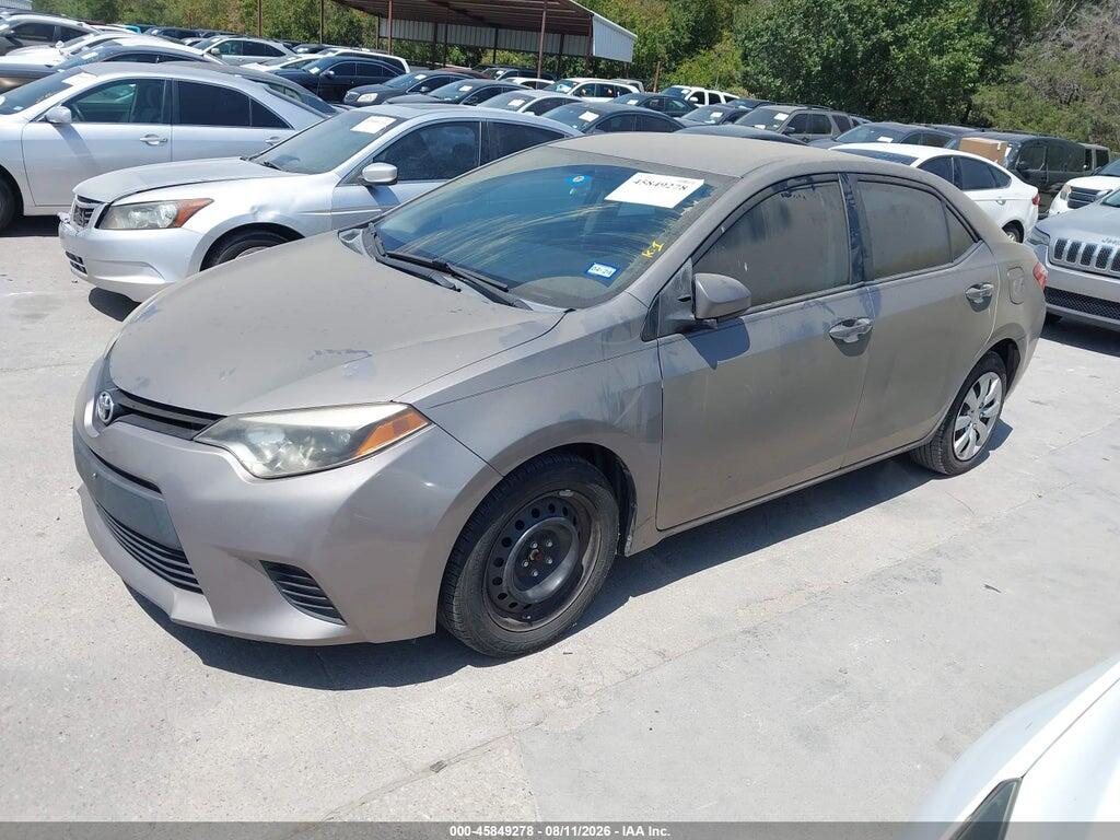 2T1BURHE5EC051024 2014 TOYOTA COROLLA photo no. 2
