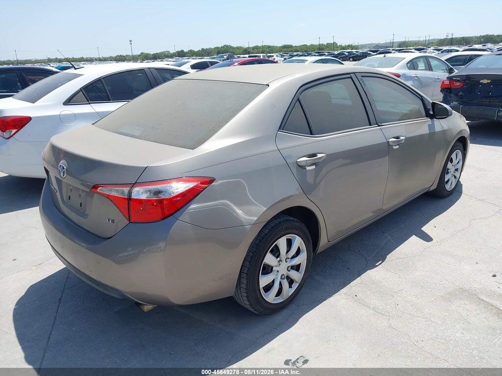 2T1BURHE5EC051024 2014 TOYOTA COROLLA photo no. 4