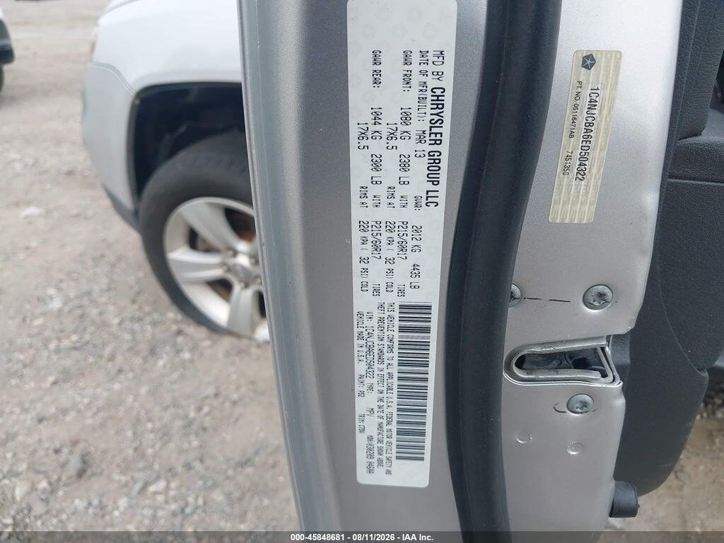 1C4NJCBA6ED504322 2014 JEEP COMPASS photo no. 9