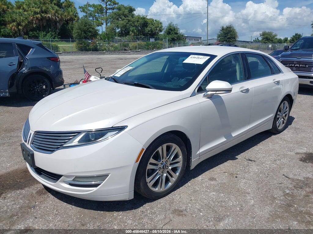3LN6L2LU6ER825264 2014 LINCOLN MKZ HYBRID photo no. 2