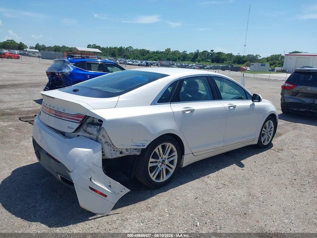3LN6L2LU6ER825264 2014 LINCOLN MKZ HYBRID photo no. 4
