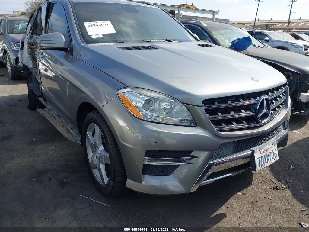 4JGDA5JBXEA272984 2014 MERCEDES-BENZ ML 350 photo no. 1