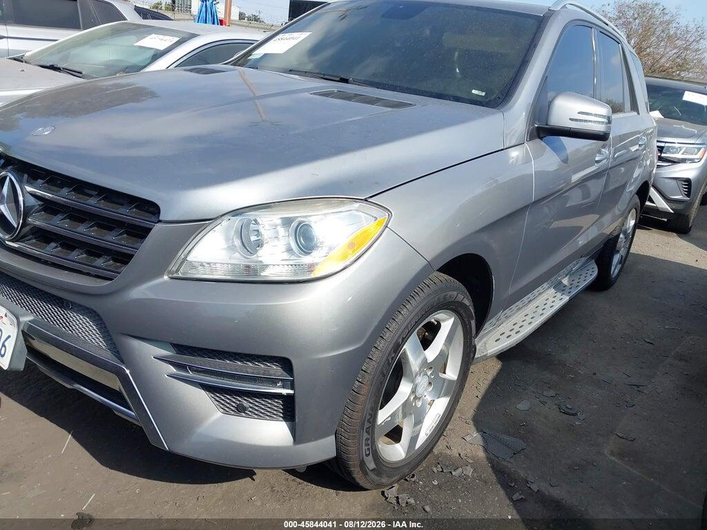 4JGDA5JBXEA272984 2014 MERCEDES-BENZ ML 350 photo no. 2