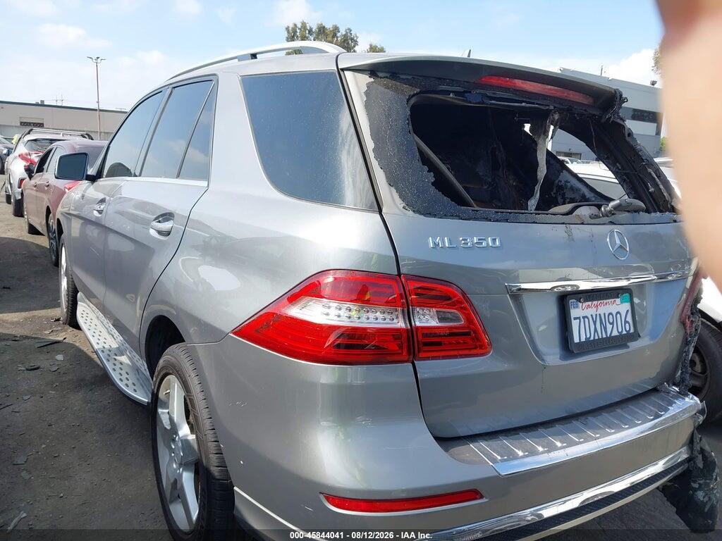 4JGDA5JBXEA272984 2014 MERCEDES-BENZ ML 350 photo no. 3