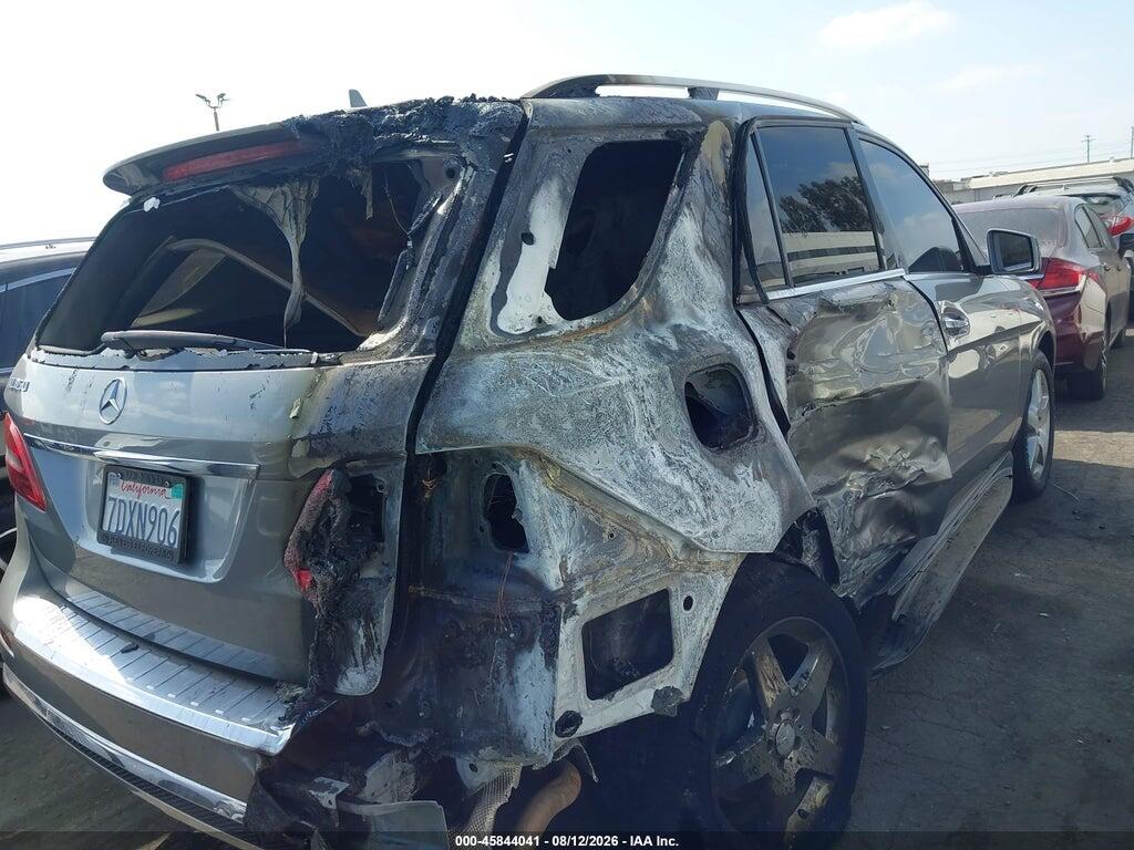 4JGDA5JBXEA272984 2014 MERCEDES-BENZ ML 350 photo no. 4