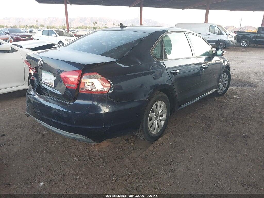 1VWAP7A36EC022122 2014 VOLKSWAGEN PASSAT photo no. 4