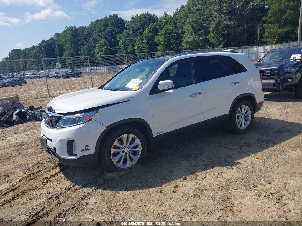 5XYKUDA75EG434058 2014 KIA SORENTO photo no. 2
