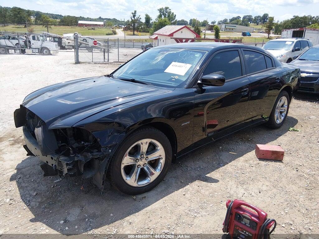 2C3CDXCTXEH368581 2014 DODGE CHARGER photo no. 2