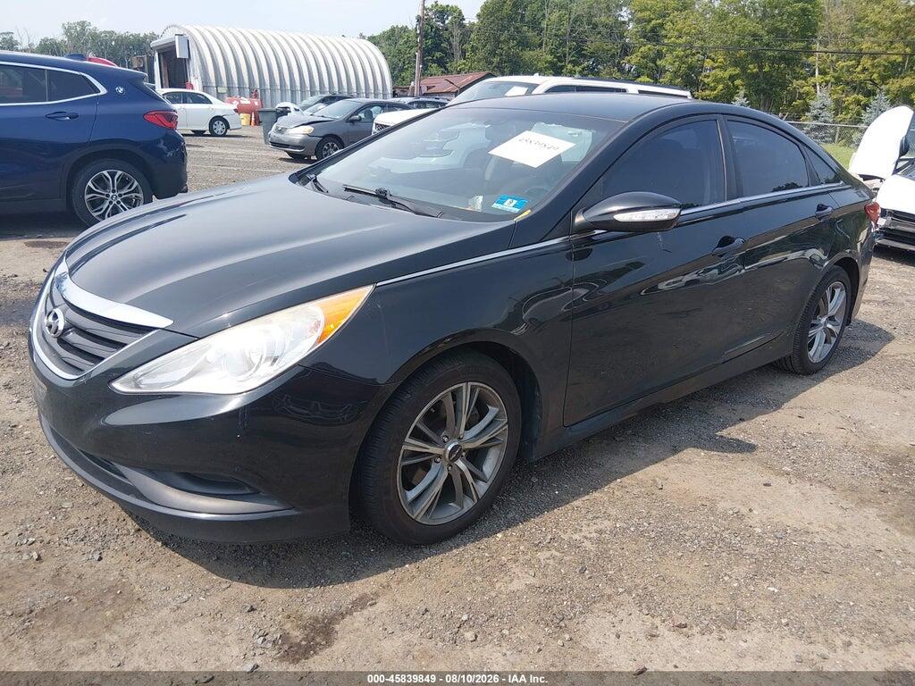 5NPEB4AC2EH864316 2014 HYUNDAI SONATA photo no. 2