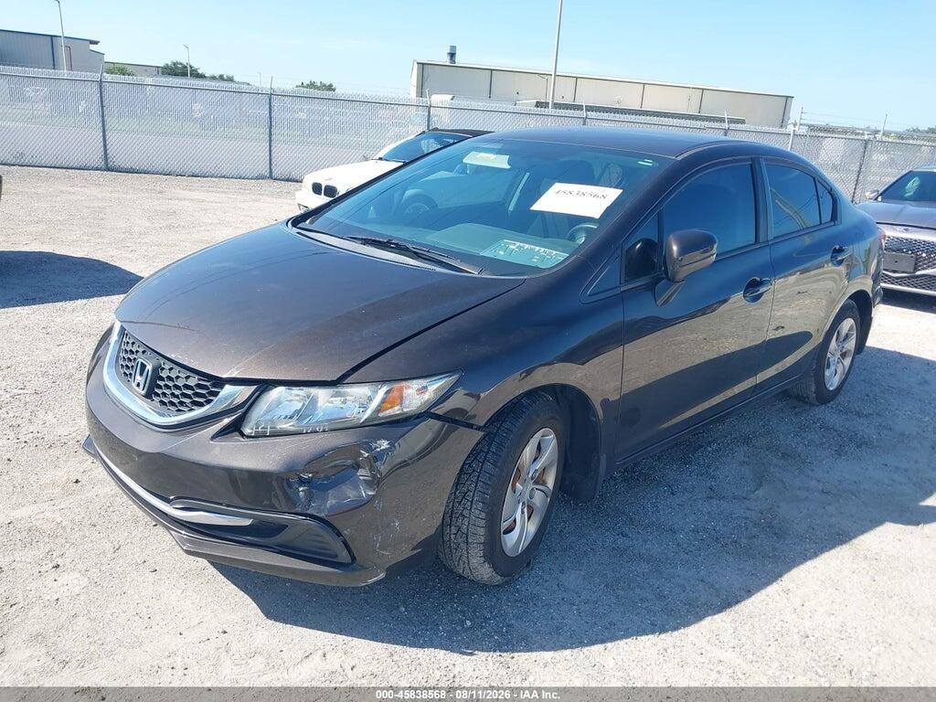 2HGFB2F53EH542670 2014 HONDA CIVIC photo no. 2