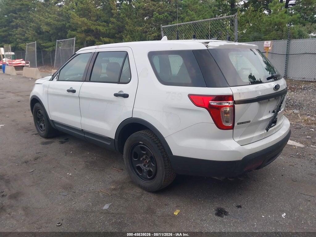1FM5K8AR8EGC50091 2014 FORD UTILITY POLICE INTERCEPTOR photo no. 3