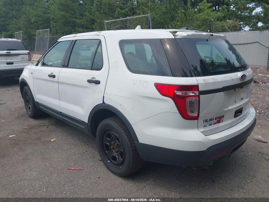 1FM5K8AR4EGC50072 2014 FORD UTILITY POLICE INTERCEPTOR photo no. 3