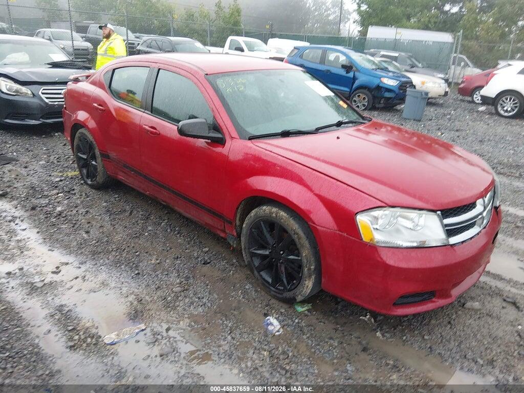 1C3CDZAB8EN237565 2014 DODGE AVENGER photo no. 1