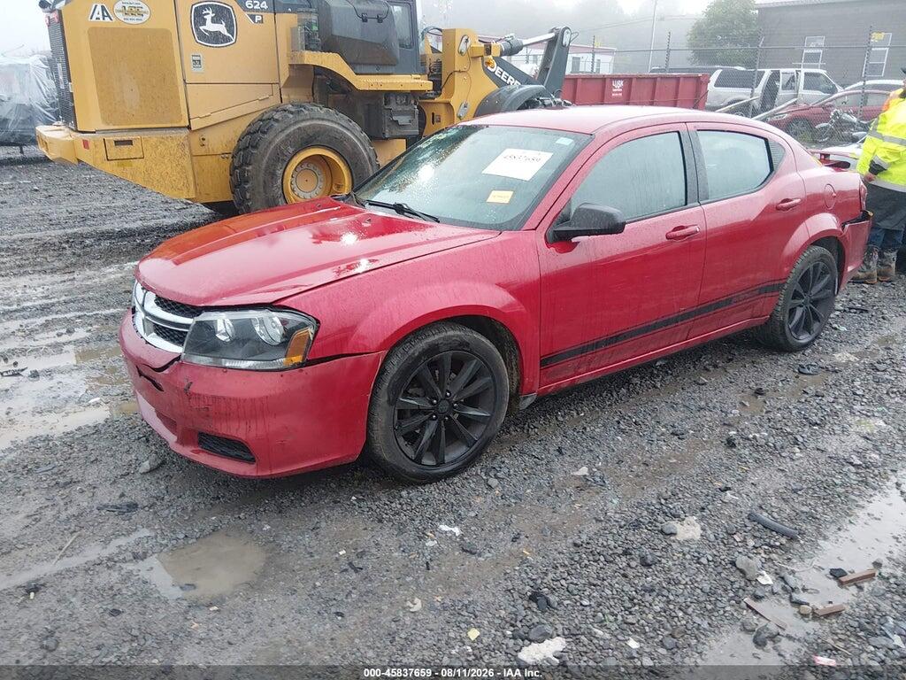 1C3CDZAB8EN237565 2014 DODGE AVENGER photo no. 2