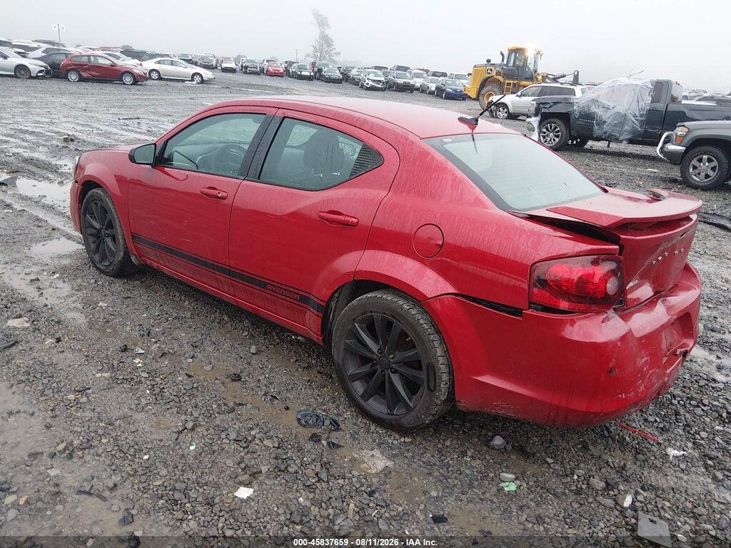 1C3CDZAB8EN237565 2014 DODGE AVENGER photo no. 3