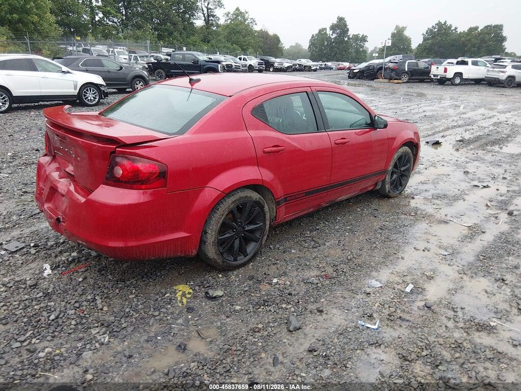 1C3CDZAB8EN237565 2014 DODGE AVENGER photo no. 4