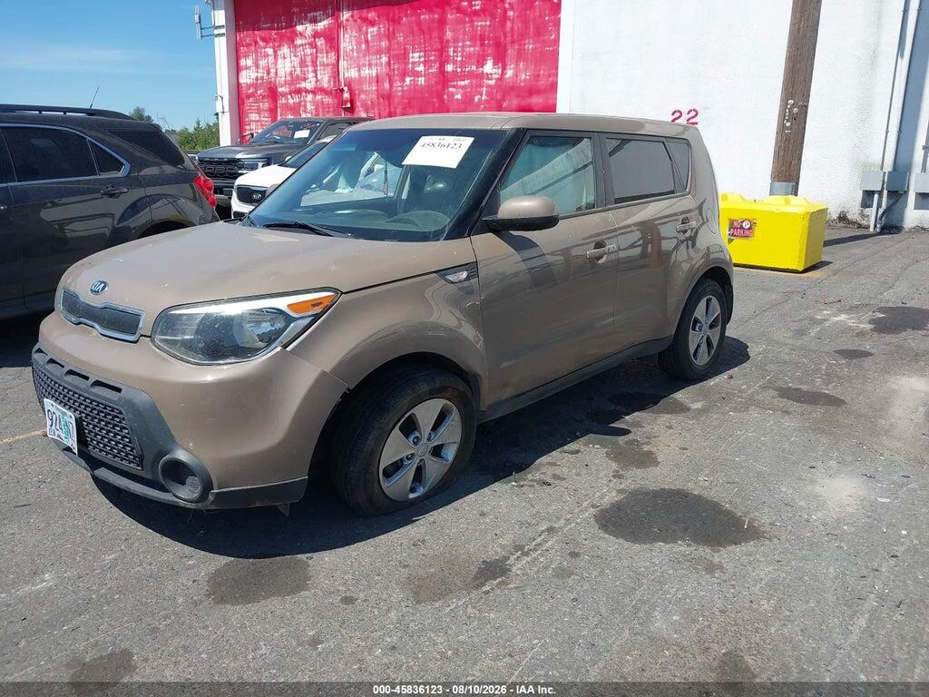KNDJN2A23E7106281 2014 KIA SOUL photo no. 2