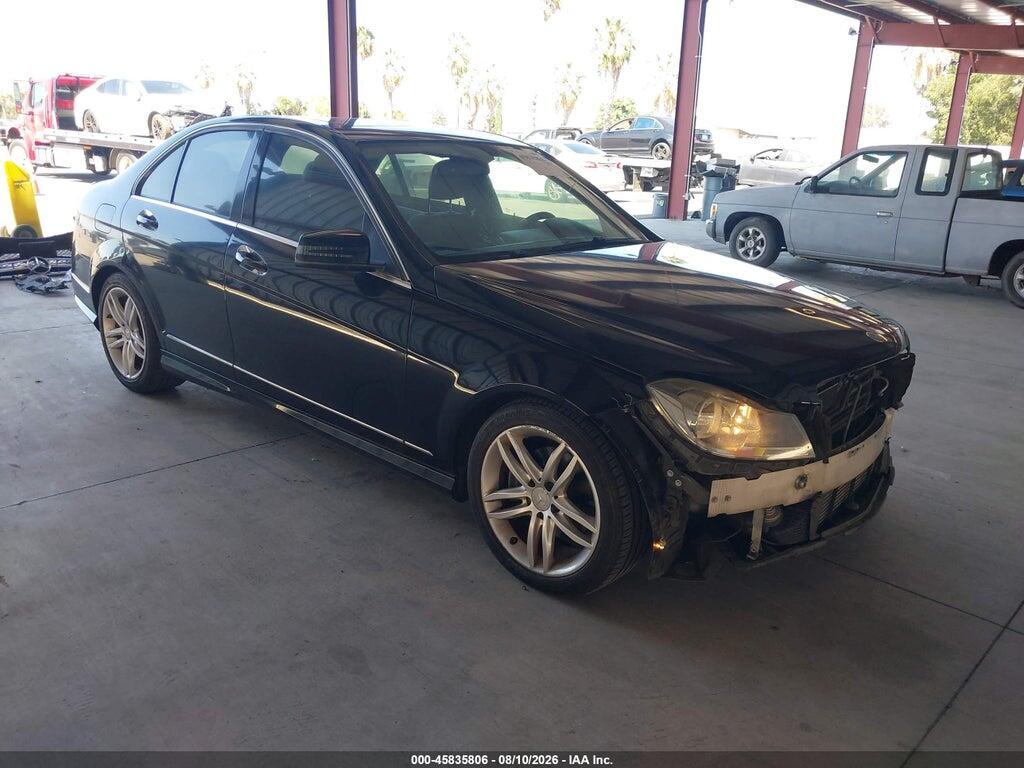 2014 MERCEDES-BENZ C 250 WDDGF4HBXER314774