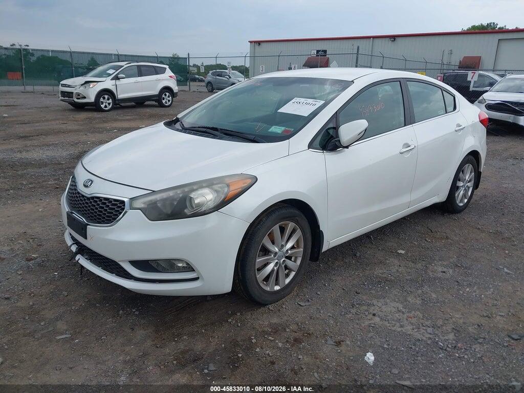 KNAFX4A8XE5177373 2014 KIA FORTE photo no. 2