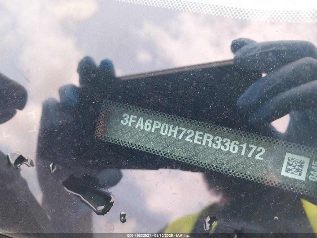 3FA6P0H72ER336172 2014 FORD FUSION photo no. 9
