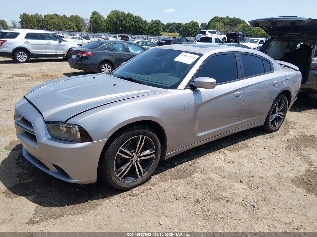 2C3CDXDT1EH351683 2014 DODGE CHARGER photo no. 2