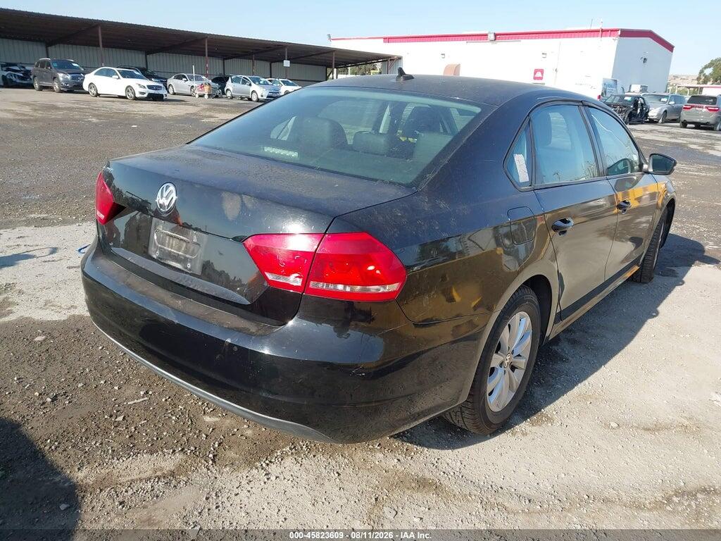 1VWAP7A31EC007284 2014 VOLKSWAGEN PASSAT photo no. 4