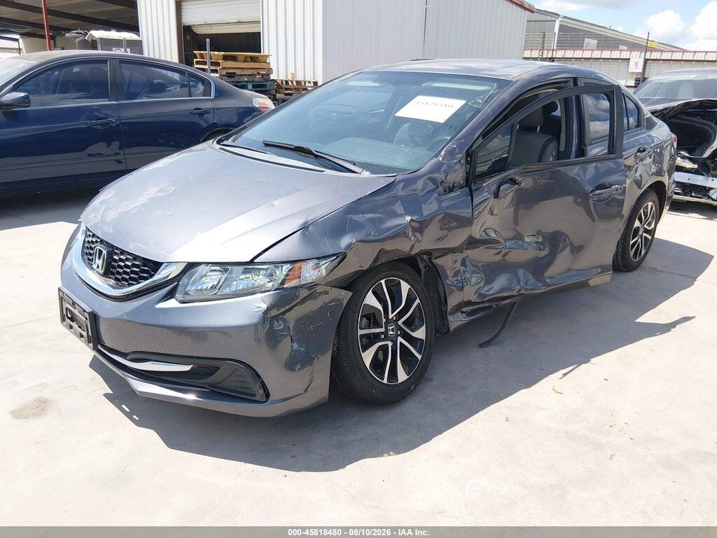 19XFB2F80EE044236 2014 HONDA CIVIC photo no. 2