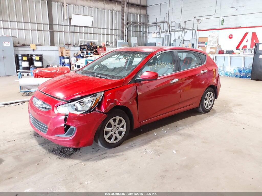 KMHCT5AE7EU172274 2014 HYUNDAI ACCENT photo no. 2