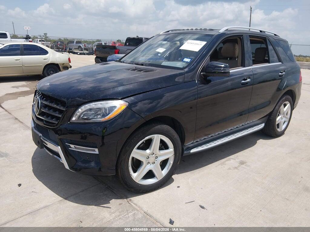 4JGDA5HB6EA310152 2014 MERCEDES-BENZ ML 350 photo no. 2