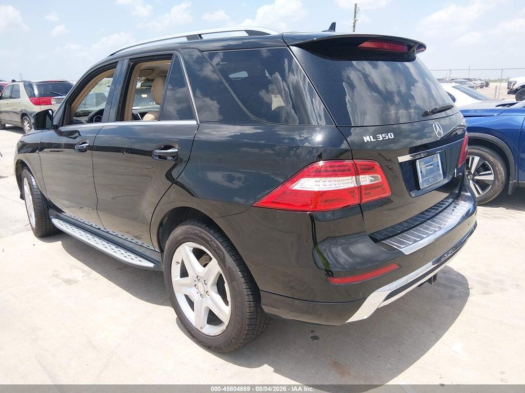 4JGDA5HB6EA310152 2014 MERCEDES-BENZ ML 350 photo no. 3
