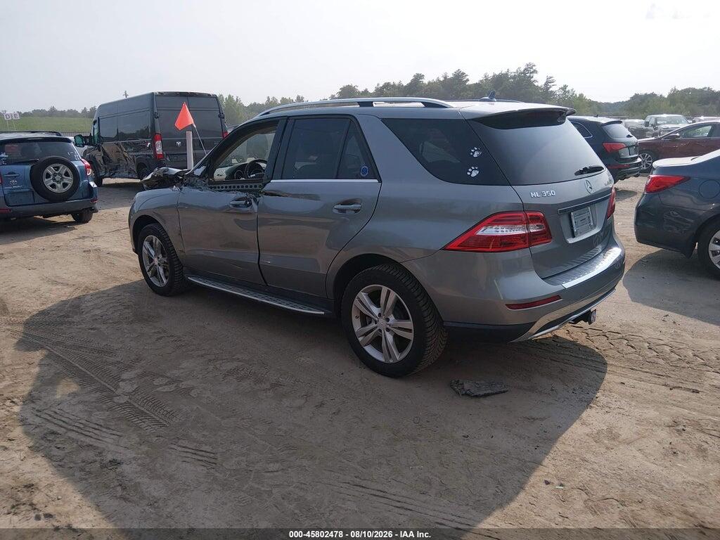 4JGDA5HBXEA276068 2014 MERCEDES-BENZ ML 350 photo no. 3