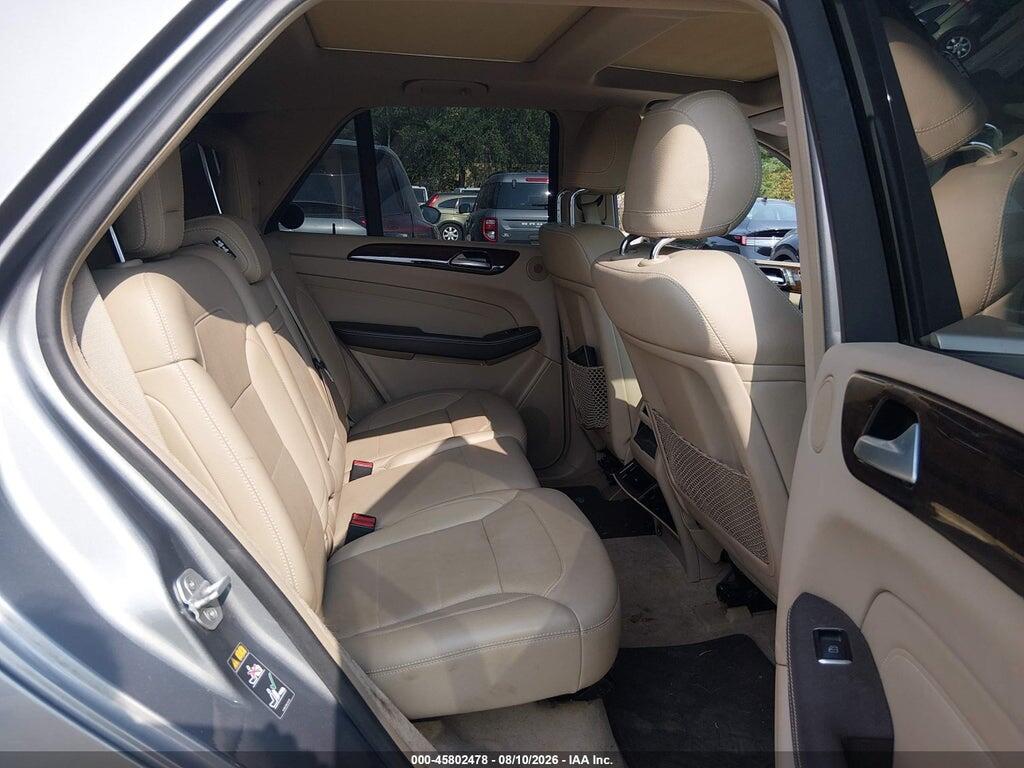 4JGDA5HBXEA276068 2014 MERCEDES-BENZ ML 350 photo no. 8
