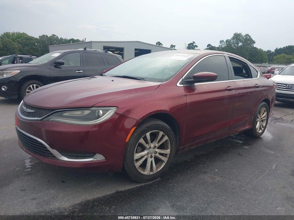 1C3CCCABXFN636799 2015 CHRYSLER 200 photo no. 2