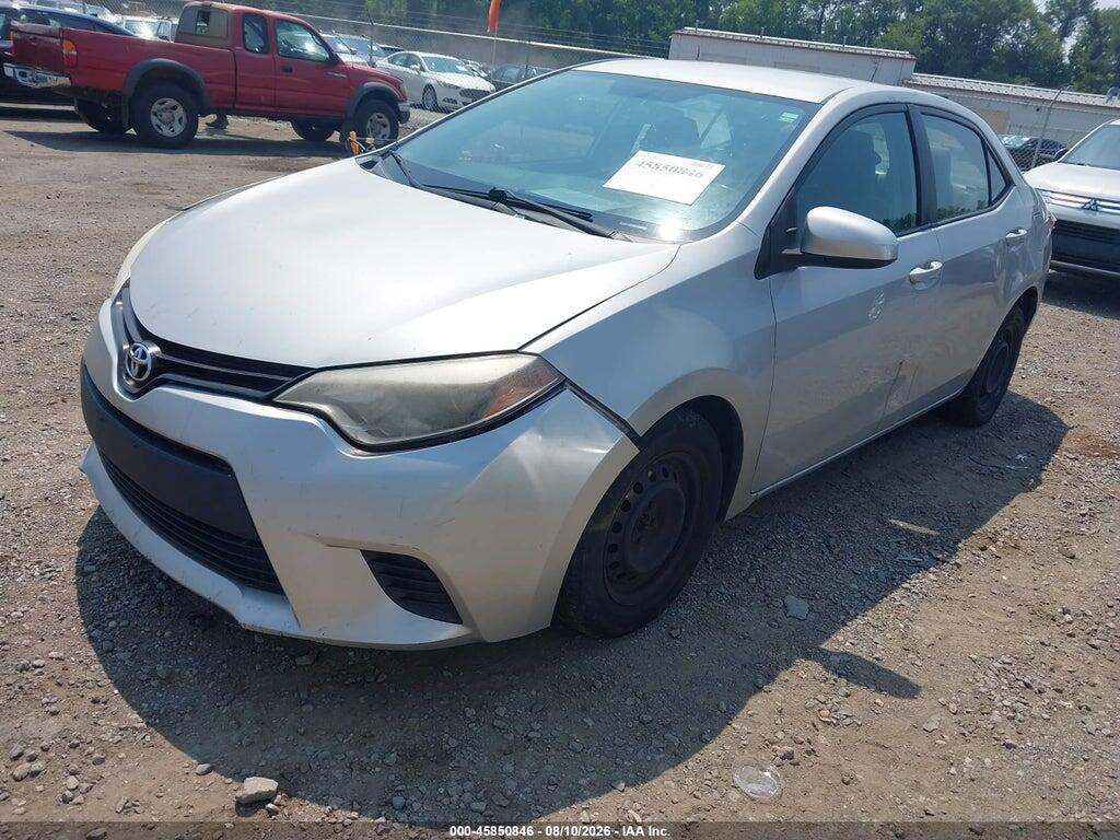 2T1BURHE3FC394335 2015 TOYOTA COROLLA photo no. 2
