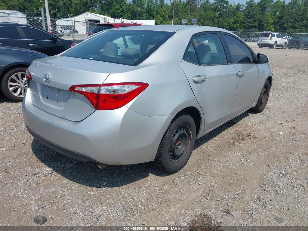2T1BURHE3FC394335 2015 TOYOTA COROLLA photo no. 4