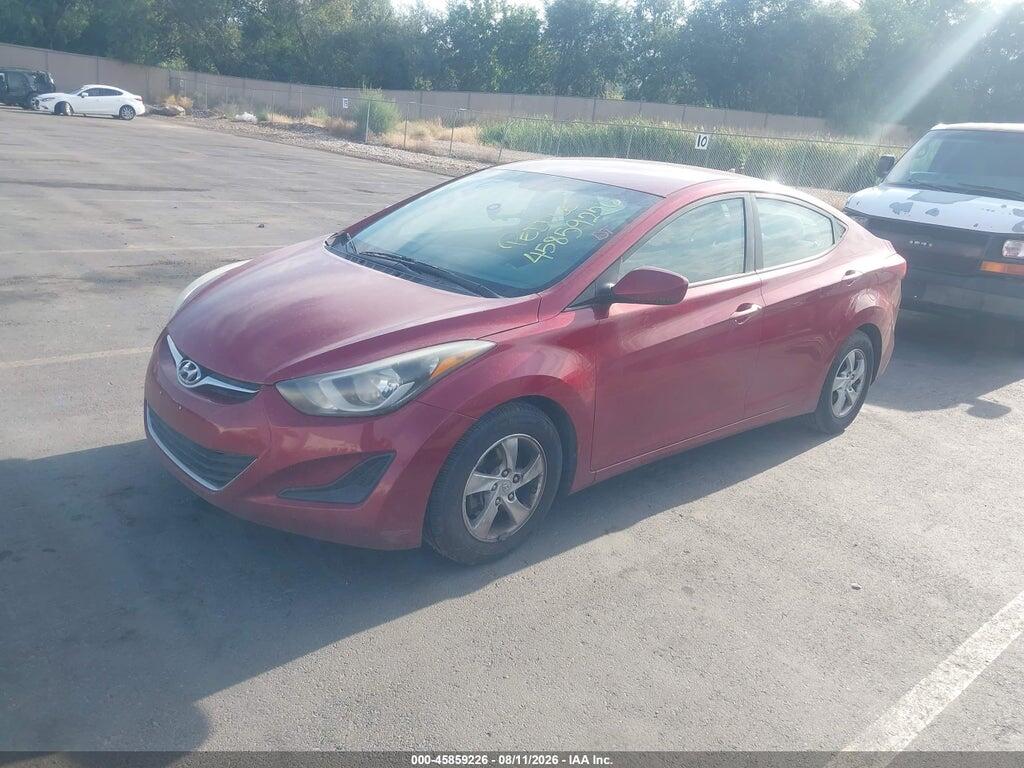 5NPDH4AE7FH647258 2015 HYUNDAI ELANTRA photo no. 2