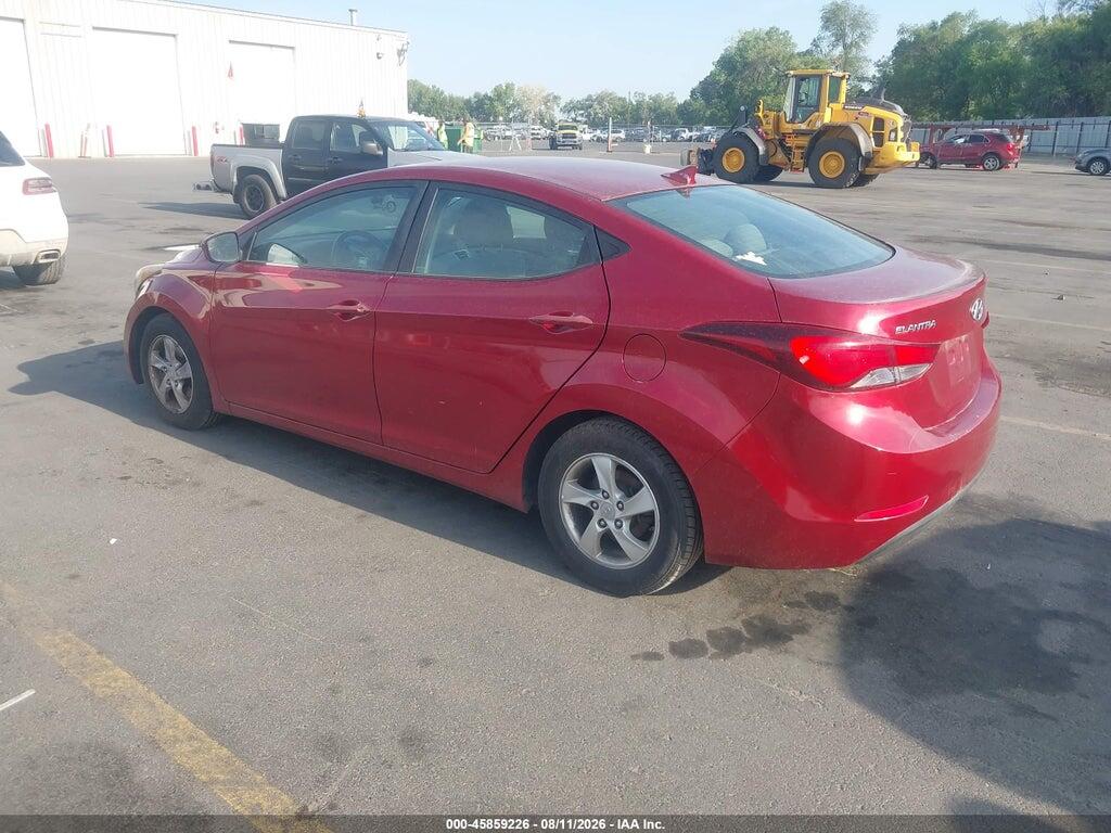 5NPDH4AE7FH647258 2015 HYUNDAI ELANTRA photo no. 3