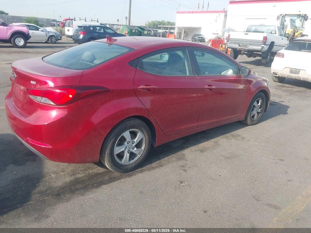 5NPDH4AE7FH647258 2015 HYUNDAI ELANTRA photo no. 4