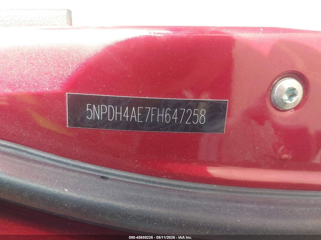 5NPDH4AE7FH647258 2015 HYUNDAI ELANTRA photo no. 9