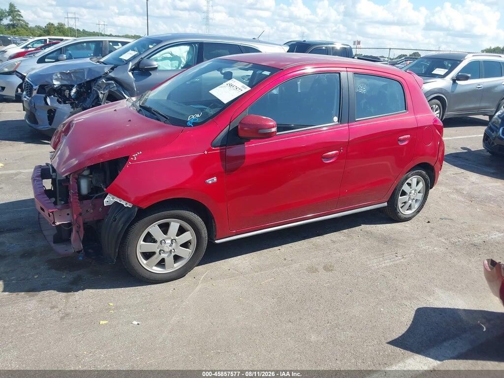 ML32A4HJ2FH050194 2015 MITSUBISHI MIRAGE photo no. 2