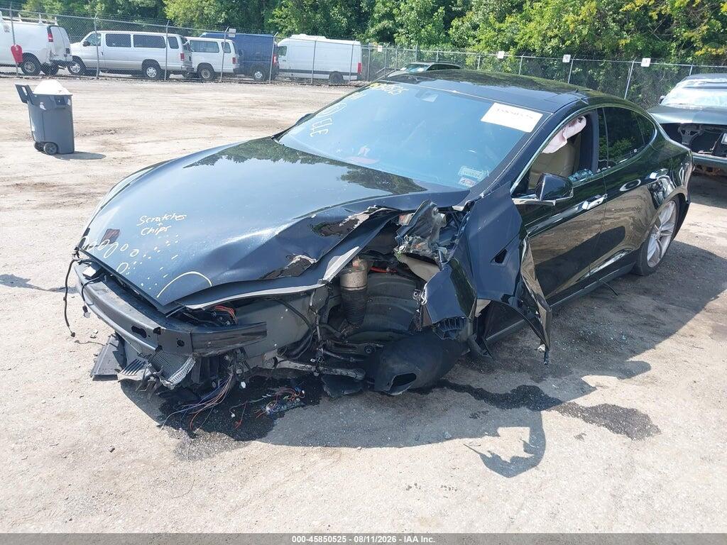 5YJSA1E40FF116185 2015 TESLA MODEL S photo no. 2