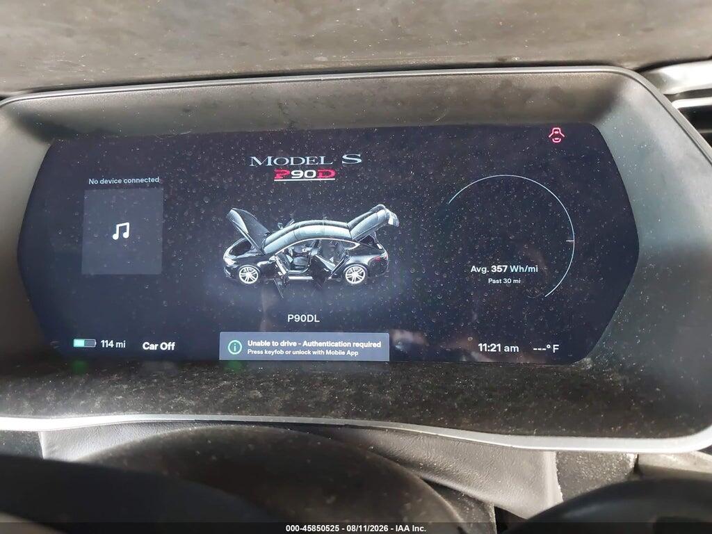 5YJSA1E40FF116185 2015 TESLA MODEL S photo no. 7