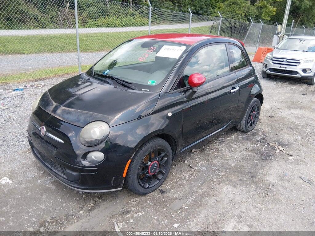 3C3CFFAR8FT612524 2015 FIAT 500 photo no. 2