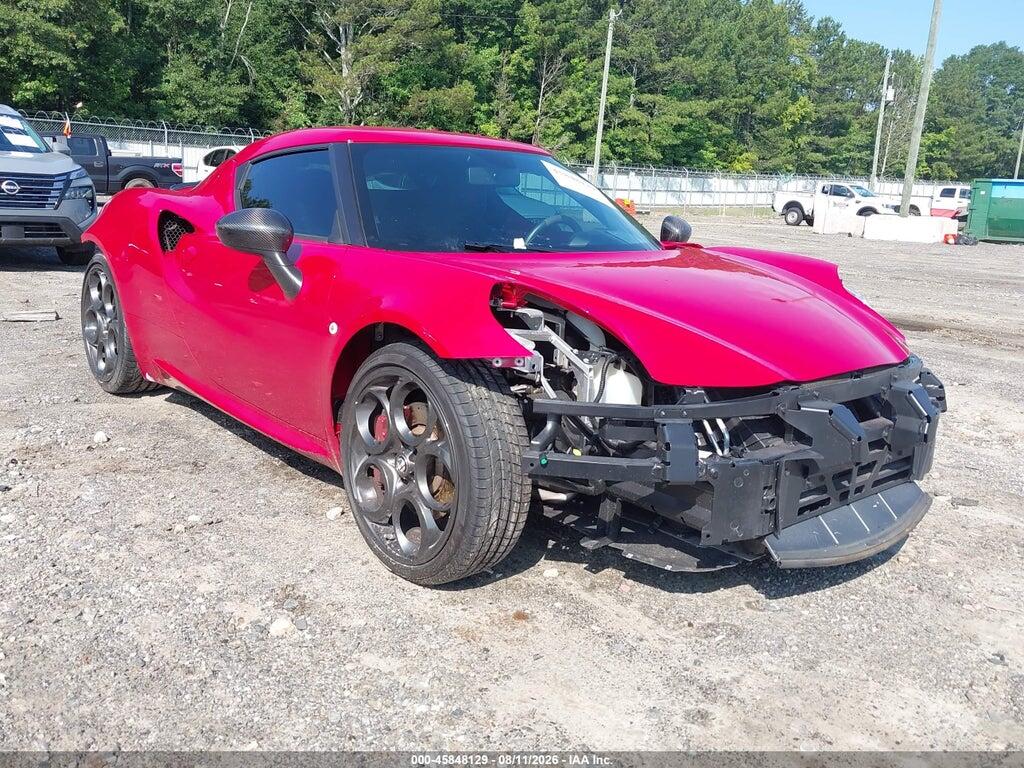 2015 ALFA ROMEO 4C ZARBAAC45FM127652