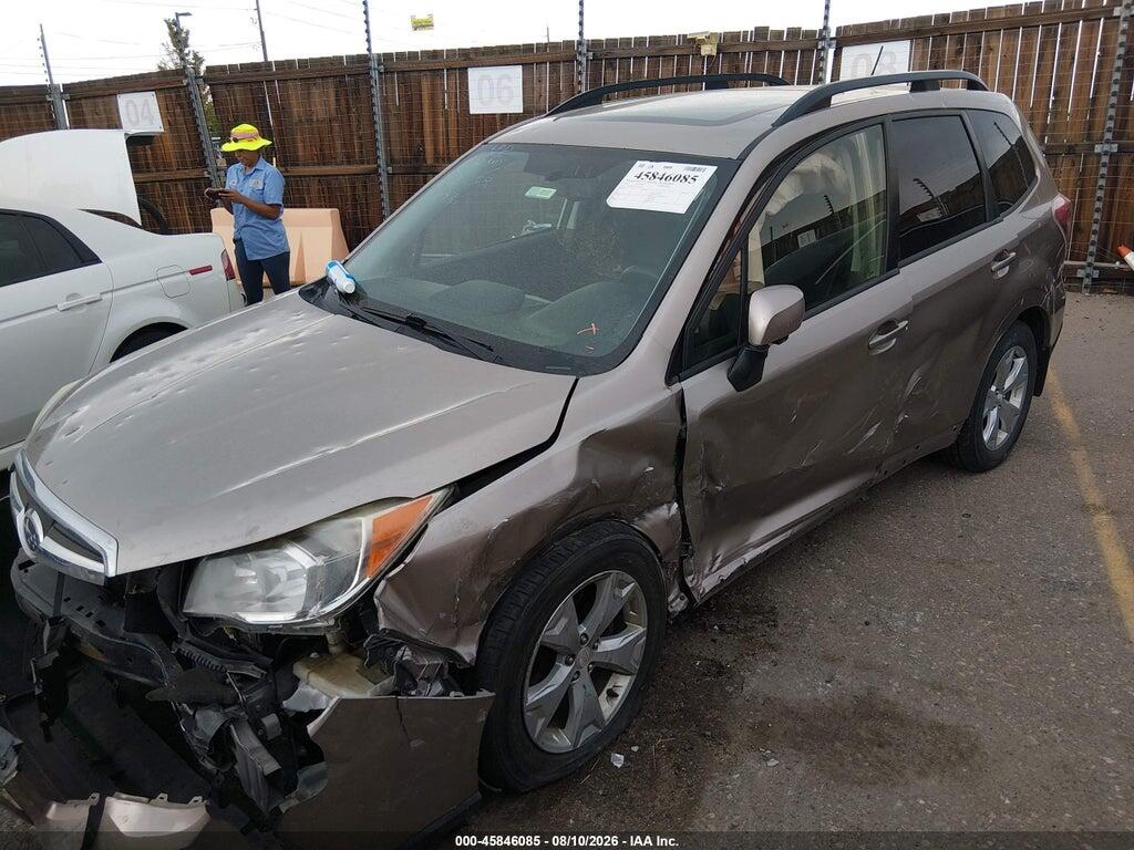JF2SJADC2FH455976 2015 SUBARU FORESTER photo no. 2